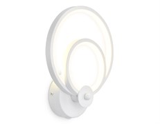 Ambrella Настенный светодиодный светильник с выключателем FL419 WH белый LED 4200K 20W 240*190*80 FL419 Ambrella Настенный светодиодный светильник с выключателем FL419 WH белый LED 4200K 20W 240*190*80 FL419