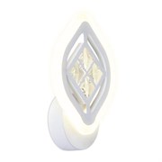 Ambrella Настенный светодиодный светильник с хрусталем FA277 WH белый 12W 240*170*60 FA277 Ambrella Настенный светодиодный светильник с хрусталем FA277 WH белый 12W 240*170*60 FA277