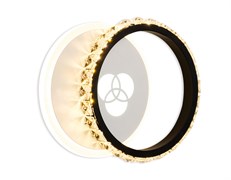 Ambrella Настенный светодиодный светильник с хрусталем FA228 WH белый LED 4200K+4200K/6400K 28W 220*170*50 FA228 Ambrella Настенный светодиодный светильник с хрусталем FA228 WH белый LED 4200K+4200K/6400K 28W 220*170*50 FA228