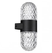 Novotech 359296 STREET NT24 000 черный Светильник ландшафтный настенный IP65 LED 14W 4000K 175-265V ESTIMA 359296