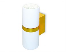 Ambrella Настенный светильник FW242/2 WH/GD белый/золото GU10*2 max 12W 155*60*76 FW242 Ambrella Настенный светильник FW242/2 WH/GD белый/золото GU10*2 max 12W 155*60*76 FW242