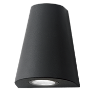 Gauss Светильник садово-парковый Sigma настенный архитектурный, GU10, 125*88*156mm, 170-240V / 50Hz, 1xMax.35W, IP54, GD163 Gauss Светильник садово-парковый Sigma настенный архитектурный, GU10, 125*88*156mm, 170-240V / 50Hz, 1xMax.35W, IP54, GD163