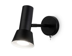 Ambrella Светильник настенный с выключателем TA13129 BK черный GU10 max D85*L150*H240 TA13129 Ambrella Светильник настенный с выключателем TA13129 BK черный GU10 max D85*L150*H240 TA13129
