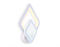 Ambrella Настенный светодиодный светильник с акрилом FA4289 WH белый 3000K/4200K/6400K 21W 290*190*60 FA4289