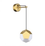 Odeon Light 4305/7WL HIGHTECH ODL22 165 золото Настенный светильник LED 7W 420Лм IP20 BINGO 4305/7WL Odeon Light 4305/7WL HIGHTECH ODL22 165 золото Настенный светильник LED 7W 420Лм IP20 BINGO 4305/7WL