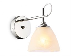 Ambrella Настенный светильник TR3045 CH/FR хром/белый матовый E27 max 40W 215*135*225 TR3045 Ambrella Настенный светильник TR3045 CH/FR хром/белый матовый E27 max 40W 215*135*225 TR3045