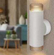 ЭРА Светильник настенный WL50 WH/BK 2*GU10 2*12Вт IP20 белый, черный Б0061196 ЭРА Светильник настенный WL50 WH/BK 2*GU10 2*12Вт IP20 белый, черный Б0061196