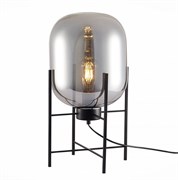ST Luce SL1050.704.01 Настольная лампа Черный/Дымчатый E27 1*40W SL1050.704.01 ST Luce SL1050.704.01 Настольная лампа Черный/Дымчатый E27 1*40W SL1050.704.01