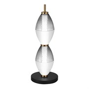 ST LUCE SL6130.404.12 Прикроватная лампа Черный/Белый, Дымчатый LED 1*16W 3000K SL6130.404.12