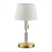 Odeon Light 4894/1T MODERN ODL_EX22 55 бронзовый/белый/абажур ткань Настольная лампа E27 1*60W LONDON 4894/1T Odeon Light 4894/1T MODERN ODL_EX22 55 бронзовый/белый/абажур ткань Настольная лампа E27 1*60W LONDON 4894/1T
