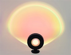 Ambrella Атмосферная светодиодная настольная лампа с пультом DE8383 BK черный LED RGB 3W (ПДУ RGB) DE8383 Ambrella Атмосферная светодиодная настольная лампа с пультом DE8383 BK черный LED RGB 3W (ПДУ RGB) DE8383