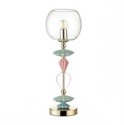 Odeon Light 4855/1T CLASSIC ODL_EX21 золото/раноцветн./керамика/стекло Настольная лампа E14 1*40W BIZET 4855/1T Odeon Light 4855/1T CLASSIC ODL_EX21 золото/раноцветн./керамика/стекло Настольная лампа E14 1*40W BIZET 4855/1T