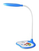 ЭРА NLED-433-6W-BU Синий ФИКСИКИ Настольный светильник Б0028462 ЭРА NLED-433-6W-BU Синий ФИКСИКИ Настольный светильник Б0028462