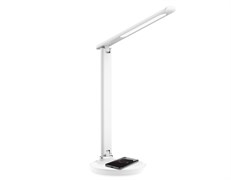 Ambrella Светодиодная настольная лампа с беспроводной зарядкой DE520 WH белый LED 3000-6400K 8W DE520