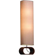 Lussole S.R.L Металл/дерево Хром / дерево Ткань Торшер E27 60W LSF-2105-02
