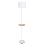Arte Lamp A4056PN-1WH COMBO Торшер с деревянным столиком и USB A4056PN-1WH Arte Lamp A4056PN-1WH COMBO Торшер с деревянным столиком и USB A4056PN-1WH