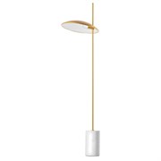 Lightstar 801713  2КОР! Торшер MARMARA LED 5W 400LM ЗОЛОТО/МРАМОР 3000K, шт 801713