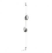 Odeon Light 4865/2FC MODERN ODL_EX22 45 серебристый/белый/стекло Натяжной торшер с выкл. E14 2*40W JUNGLE 4865/2FC Odeon Light 4865/2FC MODERN ODL_EX22 45 серебристый/белый/стекло Натяжной торшер с выкл. E14 2*40W JUNGLE 4865/2FC