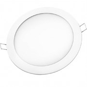 Italmac Piatto LED R 14W 6000K Светодиодный светильник 14Вт 6000К, световой поток 980Лм, размеры 170*25мм врезное отверстие 155мм Piatto LED R 14W 6000K
