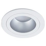Arte Lamp A2161PL-1WH ALKES Точечный светильник встраиваемый, белый/серебро A2161PL-1WH Arte Lamp A2161PL-1WH ALKES Точечный светильник встраиваемый, белый/серебро A2161PL-1WH