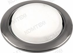 Comtech Carina Светильник точечный штамп неповор, 13W, LED/КЛЛ GХ53, 220-240 IP20, черн хром 15044547 Comtech Carina Светильник точечный штамп неповор, 13W, LED/КЛЛ GХ53, 220-240 IP20, черн хром 15044547