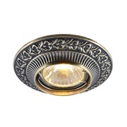 Arte Lamp Occhio Бронза Светильник точечный встаиваемый 50W GU10(G5,3) A5280PL-1AB