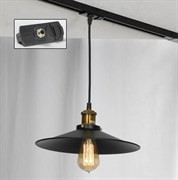 Lussole LOFT Металл Черный / бронзовый Металл трековый светильник однофазный E27 60W LSP-9601-TAB