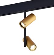 ST LUCE ST808.246.16 Магнитный трековый светильник Золотистый LED 1*16W 4000K 1 250Lm Ra>90 IP20 D45xH240 48VV ST808.246.16 ST LUCE ST808.246.16 Магнитный трековый светильник Золотистый LED 1*16W 4000K 1 250Lm Ra>90 IP20 D45xH240 48VV ST808.246.16