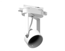 Ambrella Корпус светильника трековый C6601 WH белый D60*H135mm Out122mm MR16 GU10 (насадки D60mm) C6601 Ambrella Корпус светильника трековый C6601 WH белый D60*H135mm Out122mm MR16 GU10 (насадки D60mm) C6601