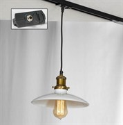 Lussole LOFT Металл Черный / бронзовый Металл трековый светильник однофазный E27 60W LSP-9605-TAB