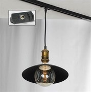 Lussole LOFT Металл Черный / бронзовый Металл трековый светильник однофазный E27 60W LSP-9670-TAB