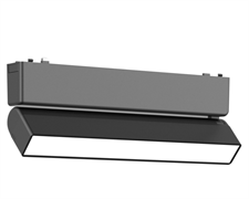 ST LUCE ST676.446.10 Магнитный трековый светильник Черный LED 1*10W 4000K 530Lm Ra>90 >90 IP20 L230xW26xH81 48V ST676.446.10