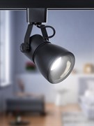 ЭРА Трековый светильник однофазный TR38-GU10 BK MR16 черный под лампу Б0053308 ЭРА Трековый светильник однофазный TR38-GU10 BK MR16 черный под лампу Б0053308
