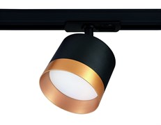 Ambrella Трековый однофазный светильник со сменной лампой GL5365 BK/GD черный/золото GX53 max 12W GL5365