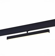 ST LUCE ST802.436.12 Магнитный трековый светильник Черный LED 1*12W 3000K 700Lm Ra>90 120° IP20 L405xW22,5xH92 48VV ST802.436.12