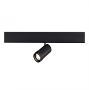 ST LUCE ST357.446.12 Магнитный трековый светильник ZOOM Черный LED 1*12W 4000K Lm Ra90 10-55° IP20 D50xH160 48VV ST357.446.12