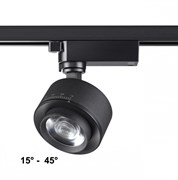 Novotech 358942 PORT NT22 черный Светильник трековый однофазный трехжильный IP20 LED 4000К 15W 220V EDDY 358942 Novotech 358942 PORT NT22 черный Светильник трековый однофазный трехжильный IP20 LED 4000К 15W 220V EDDY 358942