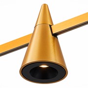 ST LUCE ST813.246.05 Магнитный трековый светильник FARM Золотистый LED 1*5W 4000K 272Lm Ra90 60 IP20 D70xH1 ST813.246.05