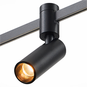 ST LUCE ST811.406.05 Магнитный трековый светильник FARM Черный LED 1*5W 3000K 341Lm Ra90 60 IP20 D35xH100 180-240V ST811.406.05