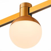 ST LUCE ST815.246.05 Магнитный трековый светильник FARM Золотистый LED 1*5W 4000K 89Lm Ra90 120 IP20 D75xH1 ST815.246.05
