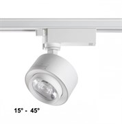 Novotech 358943 PORT NT22 белый Светильник трековый однофазный трехжильный IP20 LED 4000К 15W 220V EDDY 358943 Novotech 358943 PORT NT22 белый Светильник трековый однофазный трехжильный IP20 LED 4000К 15W 220V EDDY 358943