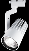 Jazzway Прожектор светодиодный трековый PTR 0130-2 30w 4000K 24° WH (белый) IP40 .5022737