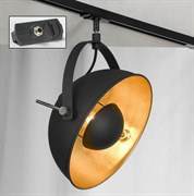 Lussole LOFT Металл Черный / оранжевый Металл трековый светильник однофазный E27 60W LSP-9825-TAB