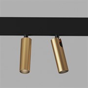 Elektrostandard Slim Magnetic Трековый светильник 14W 4200K Dual (латунь) 85046/01 a062852 Elektrostandard Slim Magnetic Трековый светильник 14W 4200K Dual (латунь) 85046/01 a062852