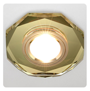 Встраиваемый светильник Ambrella Classic 8020 8020 GOLD 8020 GOLD Встраиваемый светильник Ambrella Classic 8020 8020 GOLD 8020 GOLD
