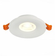 ST Luce ST205.508.01 Светильник встраиваемый Мат. белый GU10 1*50W D95xH27 220V Без ламп ST205.508.01 ST Luce ST205.508.01 Светильник встраиваемый Мат. белый GU10 1*50W D95xH27 220V Без ламп ST205.508.01