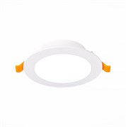 ST Luce ST210.548.08 Светильник встраиваемый Белый LED 1*8W 4000K 640Lm Ra80 110° IP20 D120xH30 220-240V ST210.548.08
