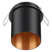 Novotech 370433 NT19 130 черный Встраиваемый светильник IP20 GU10 50W 220V BUTT 370433 Novotech 370433 NT19 130 черный Встраиваемый светильник IP20 GU10 50W 220V BUTT 370433