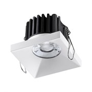 Novotech 358482 SPOT NT21 000 белый Светильник встраиваемый IP44 LED 3000K 10W 100-265V METIS 358482 Novotech 358482 SPOT NT21 000 белый Светильник встраиваемый IP44 LED 3000K 10W 100-265V METIS 358482