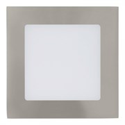 Eglo 94522 Светильник светодиодный встраиваемый FUEVA 1, 5,5W (LED), 120х120, литой металл, никель мат 94522 Eglo 94522 Светильник светодиодный встраиваемый FUEVA 1, 5,5W (LED), 120х120, литой металл, никель мат 94522
